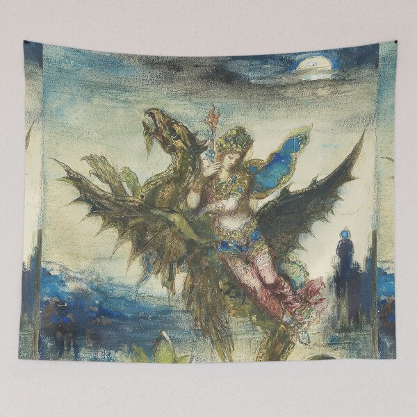 Item preview, Gustave Moreau (French, 1826-1898) Rêve d'Orient or La Péri: Dream of the Orient or The Peri designed and sold by Vintage Designs +.
