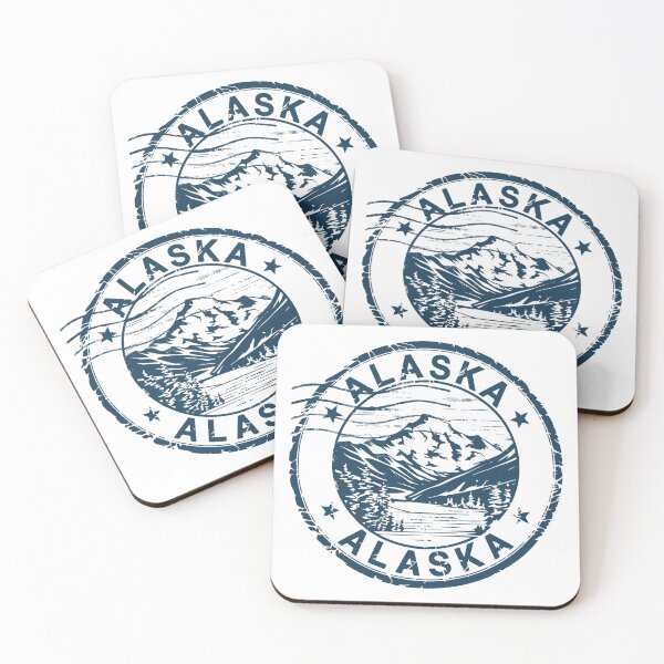 Item preview, United States on stamps - Alaska designed and sold by CleanDecor.
