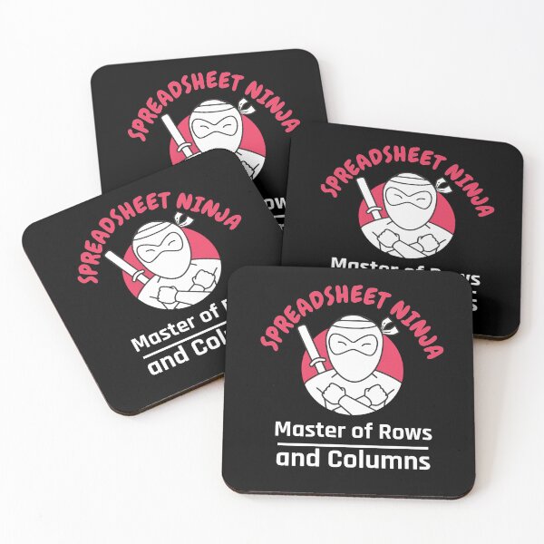 Item preview, Spreadsheet Ninja: Master of Rows and Columns designed and sold by Dot1001.
