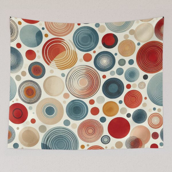 Item preview, Colorful circles patterns designed and sold by Haji  Kamora.