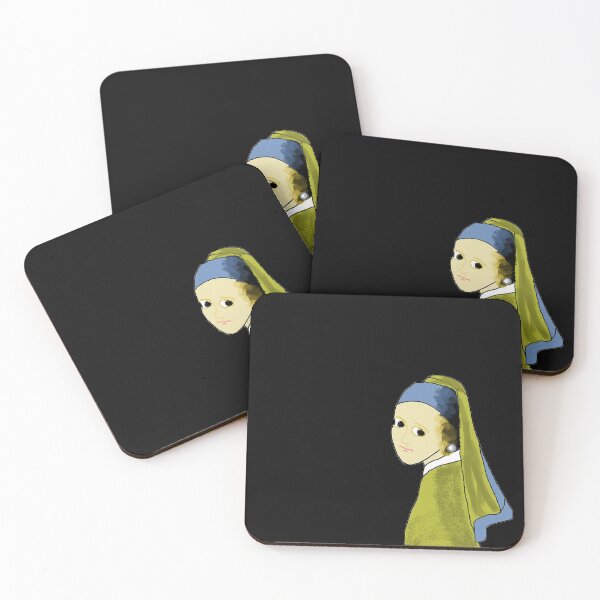 Item preview, MS Paint Girl with a Pearl Earring by Johannes Vermeer designed and sold by Scooby-Jones-II.
