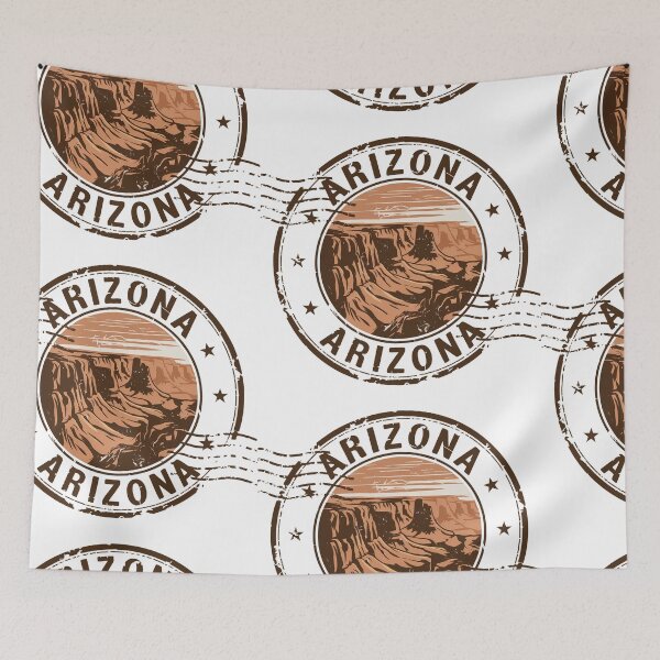 Item preview, United States on stamps - Arizona designed and sold by CleanDecor.