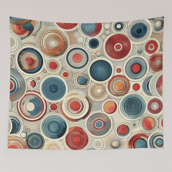 Item preview, Colorful circles patterns designed and sold by Haji  Kamora.