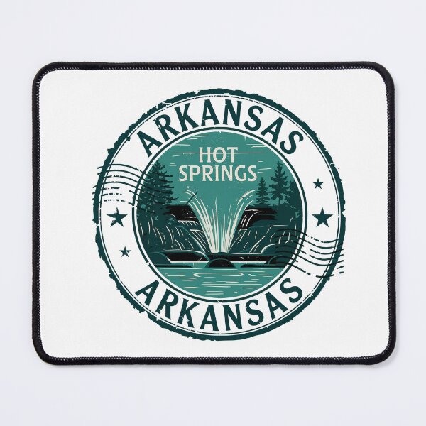 Item preview, United States on stamps - Arkansas designed and sold by CleanDecor.