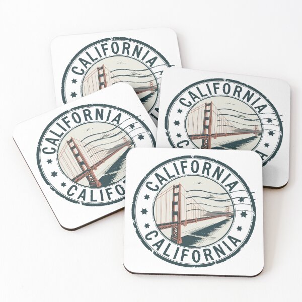 Item preview, United States on stamps - California designed and sold by CleanDecor.