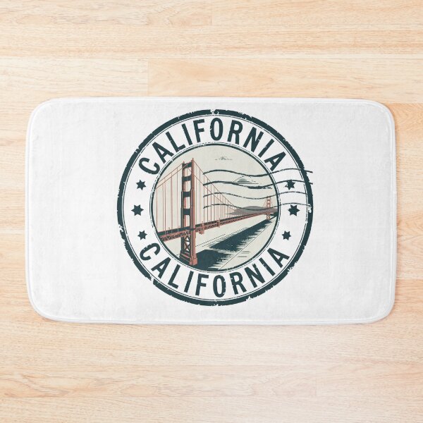 Item preview, United States on stamps - California designed and sold by CleanDecor.
