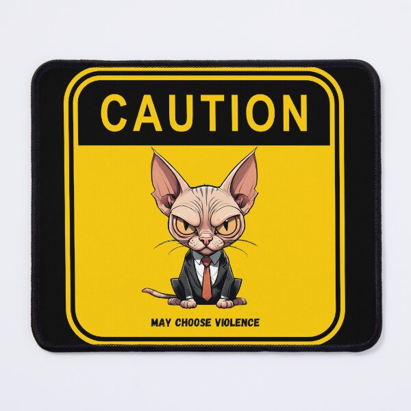 Item preview, May Choose Violence- Business Cats designed and sold by PhatsTheCat.