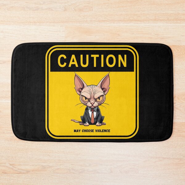 Item preview, May Choose Violence- Business Cats designed and sold by PhatsTheCat.