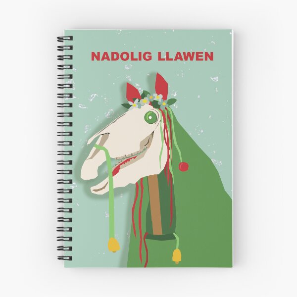 Item preview, Nadolig Llawen - Merry Christmas (Mari Lwyd)  designed and sold by FranRiando.