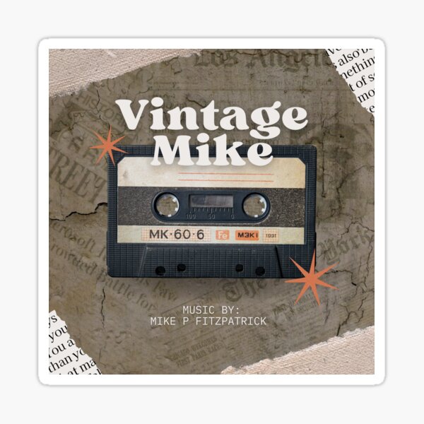 Vintage Mike Sticker