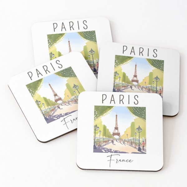 Item preview, A Watercolor Design of Paris - France  designed and sold by Sketch-Shack.