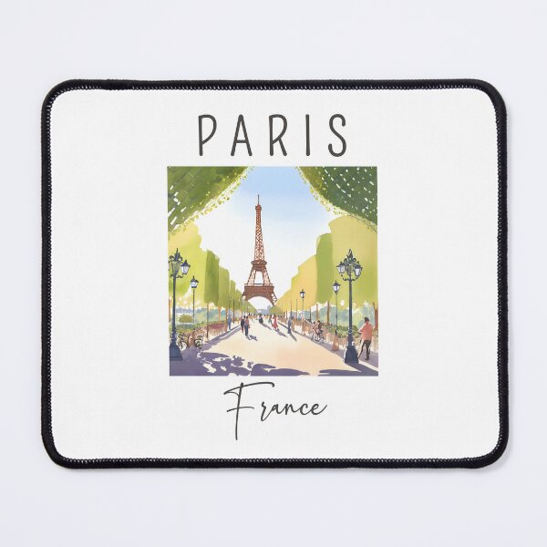 Item preview, A Watercolor Design of Paris - France designed and sold by Sketch-Shack.
