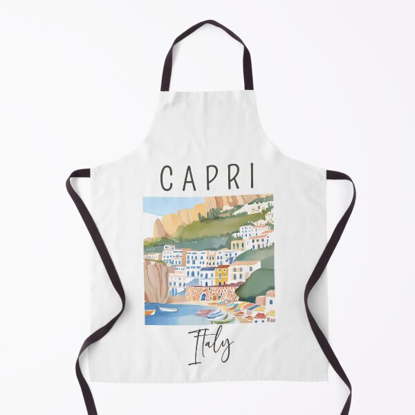 Item preview, A Watercolor Design of Capri - Italy designed and sold by Sketch-Shack.