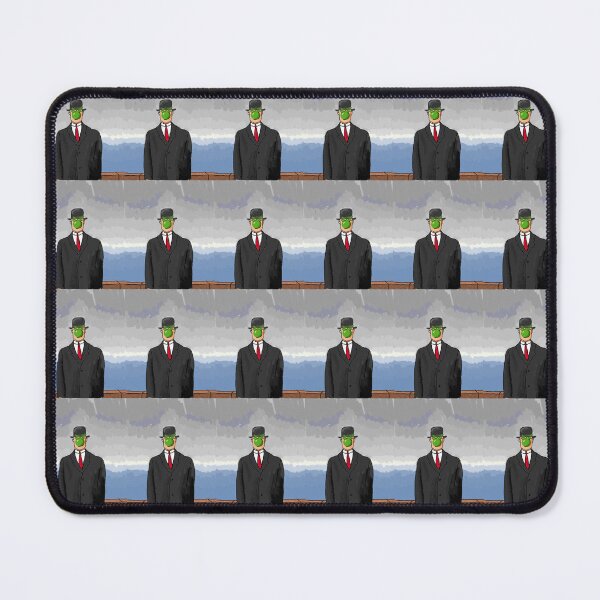 Item preview, MS Paint The Son of Man by Rene Magritte designed and sold by Scooby-Jones-II.