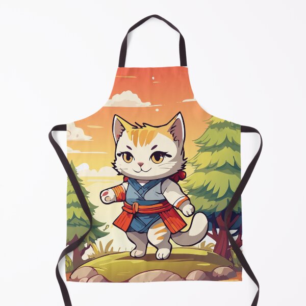 Item preview, Samurai Cat's Forest Journey designed and sold by livvestudio.