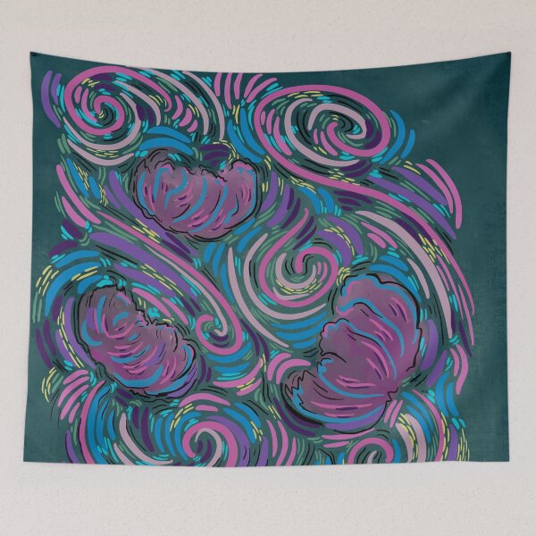 Item preview, Floral flow designed and sold by CheerfulBrush.