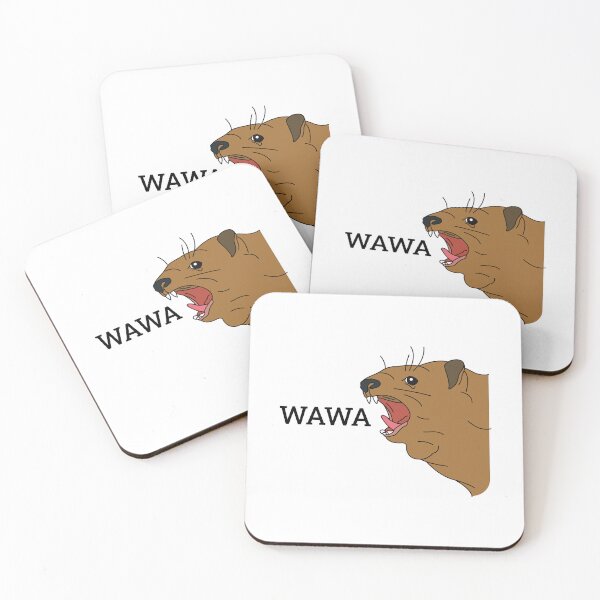 Aperçu de l'œuvre Mème de Hyrax Wawa qui crie créée et vendue par ItsMemeMachine.