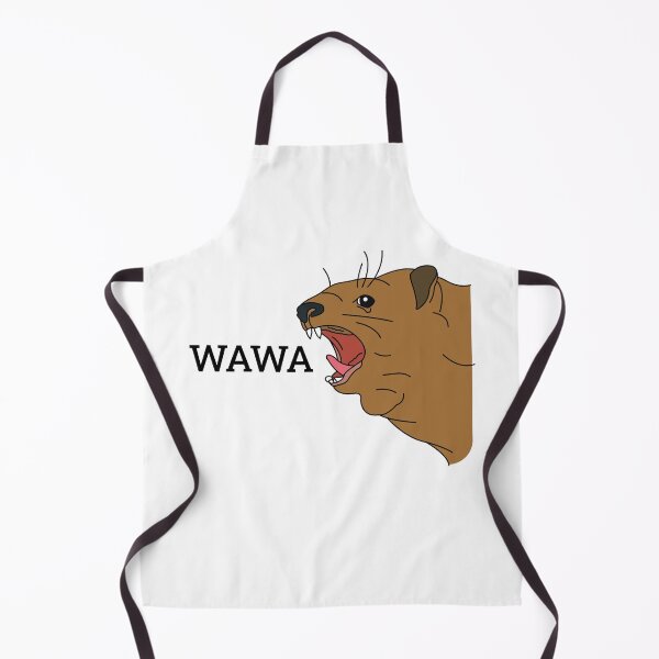 Item preview, Hyrax wawa screaming meme designed and sold by ItsMemeMachine.