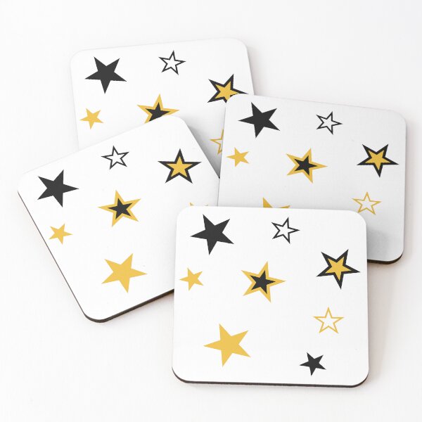 Item preview, Black and Gold Stars Sticker Pack  designed and sold by olivia33219.