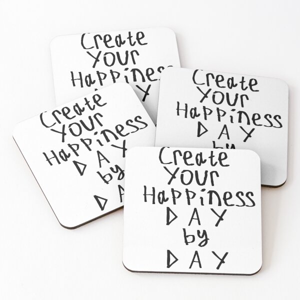 Item preview, Create Your Happiness Day By Day designed and sold by kinpirks.