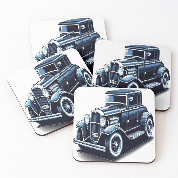 Item preview, Pixelated Iconic Cars : Automotive Merchandise -  designed and sold by InfmsCorp.
