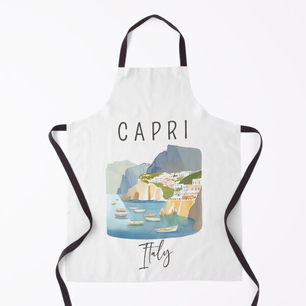 Item preview, A Watercolor Design of Capri - Italy designed and sold by Sketch-Shack.