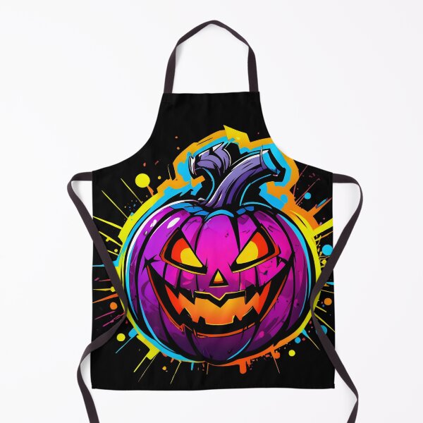 Item preview, Scary Graffiti Pumpkin with Haunting Expression designed and sold by Mechanical-Artt.