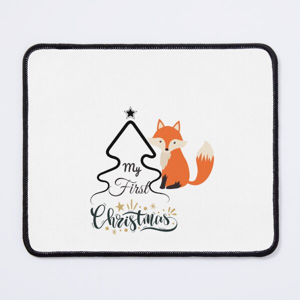 Item preview, Fox First Christmas Holiday Gift Idea designed and sold by Zonghe.
