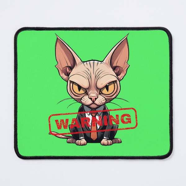 Item preview, Warning Business Cats designed and sold by PhatsTheCat.