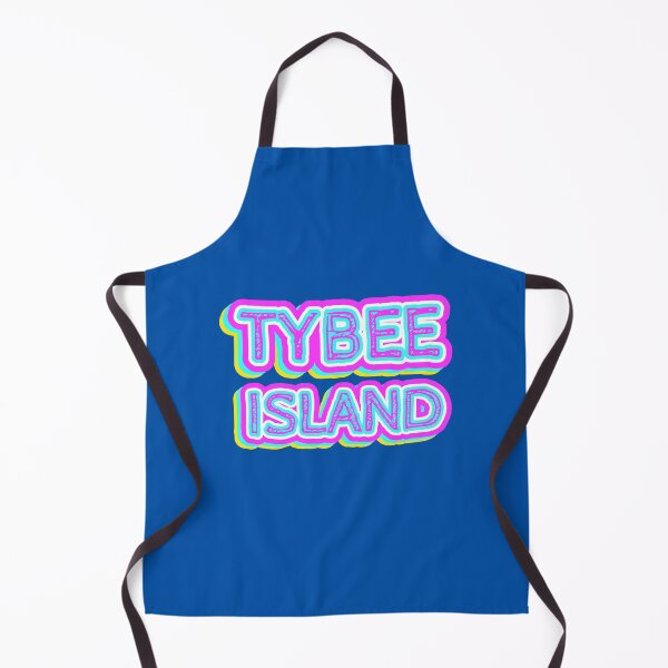 Item preview, Tybee Island Beach Retro Typography designed and sold by ArtNoveltee.