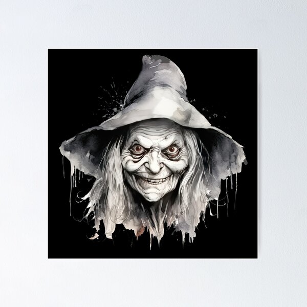 Item preview, Old Witch, Witchs Smile designed and sold by mag-graphic.