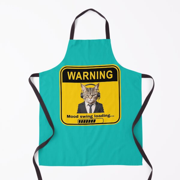 Item preview, Human Warning Sign -Cats designed and sold by PhatsTheCat.