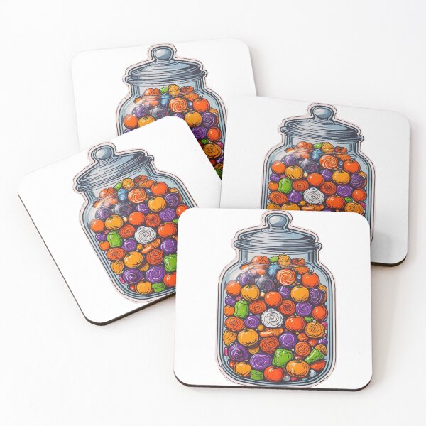 Item preview, Jar Of Halloween Candy designed and sold by Spike The Punch Design Co..