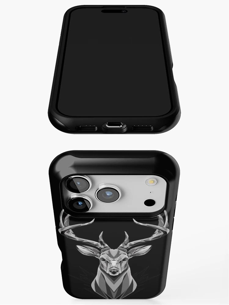 Thumbnail 3 of 4, iPhone Case, Geometric Deer designed and sold by CosmicFreedom9.