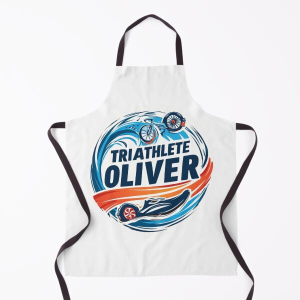 Artikelvorschau, Dynamischer Triathlet Oliver - Schwimmen, Radfahren, Laufen entworfen und verkauft von Triathlongram.