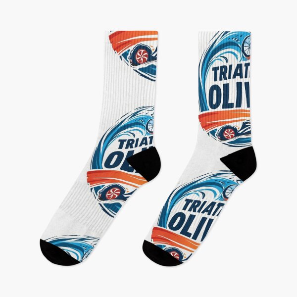 Item preview, Dynamic Triathlete Oliver - Swim, Bike, Run designed and sold by Triathlongram.