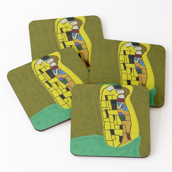 Item preview, MS Paint The Kiss by Gustav Klimt designed and sold by Scooby-Jones-II.