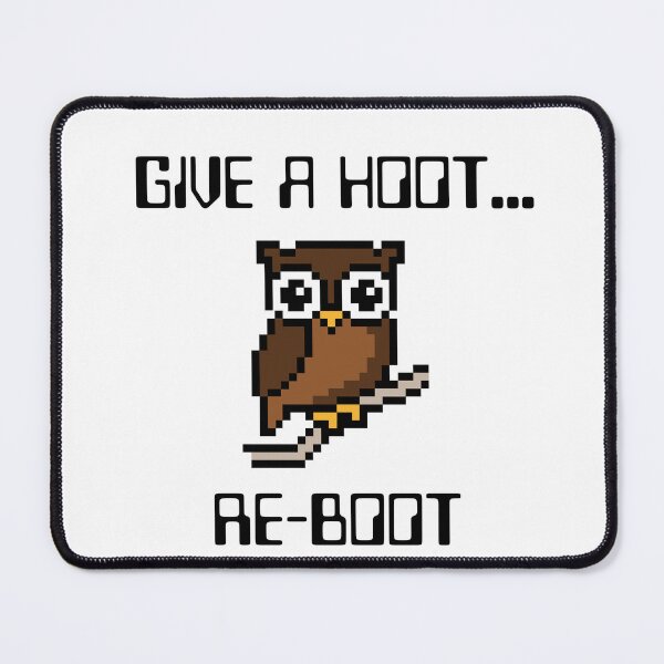 Item preview, Give a Hoot, reboot designed and sold by HonkyKatDesign.