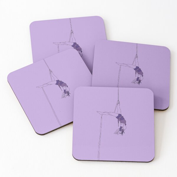 Item preview, Spanish web Circus arts Minimalist line art designed and sold by WildflowerYoga.