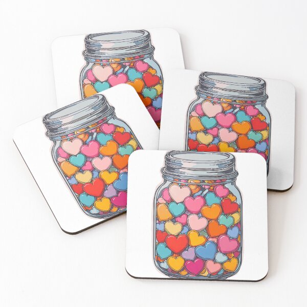 Item preview, Jar Of Hearts designed and sold by Spike The Punch Design Co..