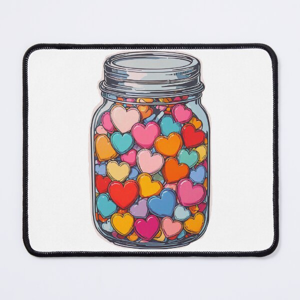 Item preview, Jar Of Hearts designed and sold by Spike The Punch Design Co..