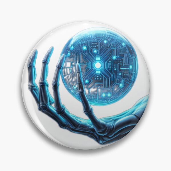 Artikelvorschau, Cyber-Hand hält Nano-Kugel entworfen und verkauft von Creative88Art.
