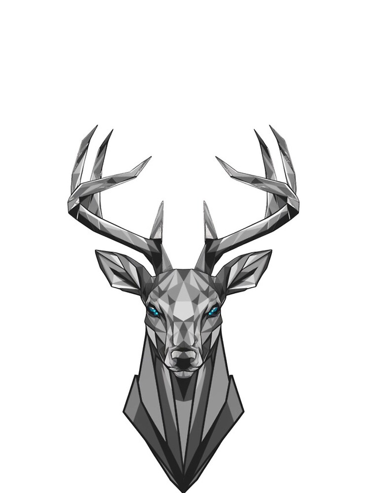Thumbnail 4 of 4, iPhone Case, Geometric Deer designed and sold by CosmicFreedom9.