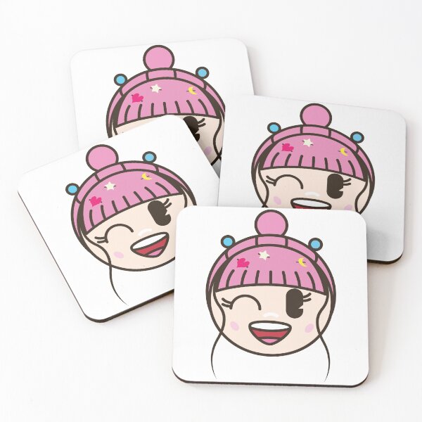 Item preview, Cute Kawaii Raver Girl with Pink Hair Sticker designed and sold by kmrndesign.
