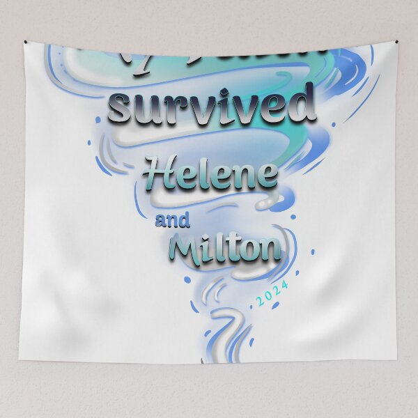 Item preview, Survived Hurricane designed and sold by JaceandMarshi.
