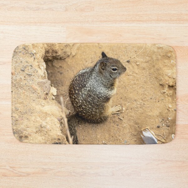 Item preview, California Ground Squirrel Peeking Out designed and sold by SafariByMarisa.