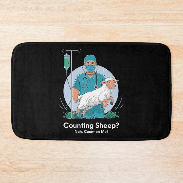 Item preview, Counting Sheep? Trust a Nurse Instead designed and sold by love3617.