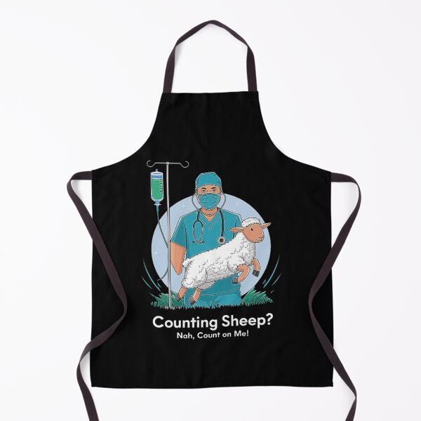Item preview, Counting Sheep? Trust a Nurse Instead designed and sold by love3617.