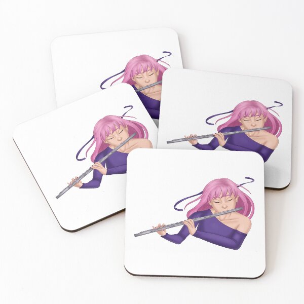 Item preview, Flutist with pink hair nb designed and sold by AssortedDrawings.