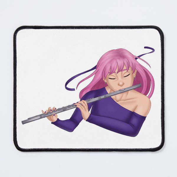 Item preview, Flutist with pink hair nb designed and sold by AssortedDrawings.